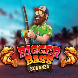 Bigger Bass Bonanza logo by Pragmatic Play at Rapid Casino
