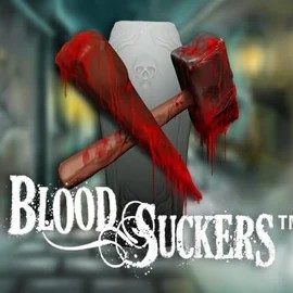 Official Slots logo: Blood Suckers by NetEnt at Rapid Casino