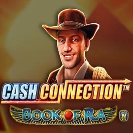 Cash Connection Book Of Ra slot logo by Novomatic at Rapid Casino