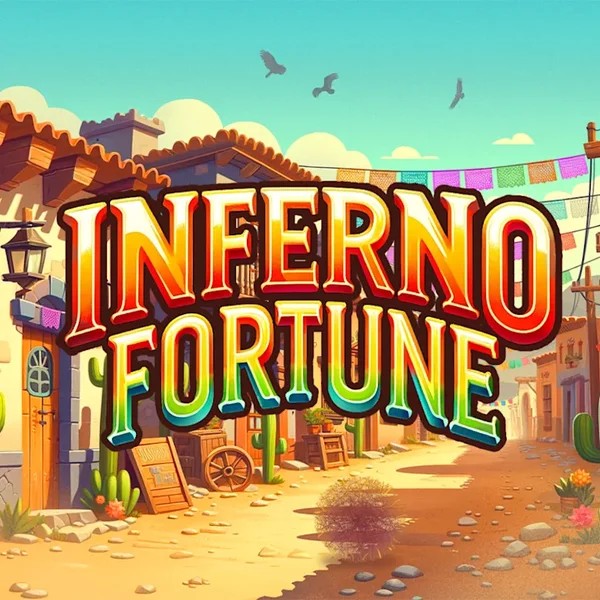 Slots logo of Inferno Fortune from Atomic Slot Lab at Rapid Casino