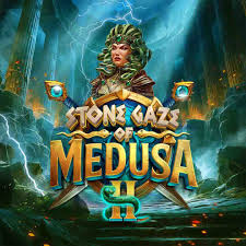 Stone Gaze of Medusa 2 slot logo by Stakelogic at Rapid Casino